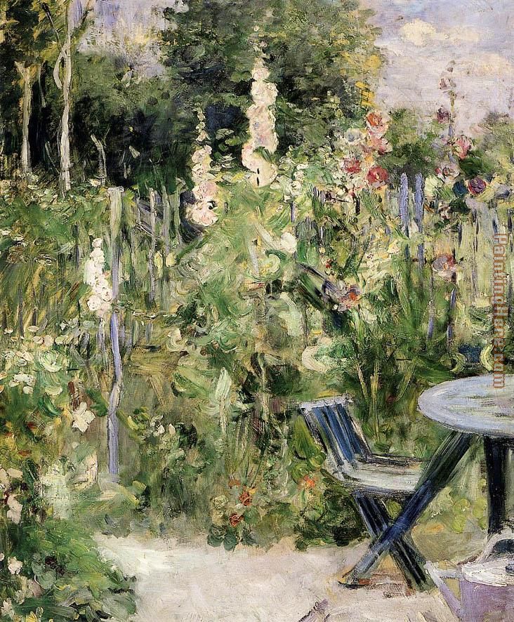 Rose Tremiere painting - Berthe Morisot Rose Tremiere art painting